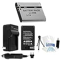UltraPro LI-50B High-Capacity Replacement Battery with Rapid Travel Charger for Olympus SP-720UZ SP-800UZ SP-810UZ Bundle Included: Automatic Voltage