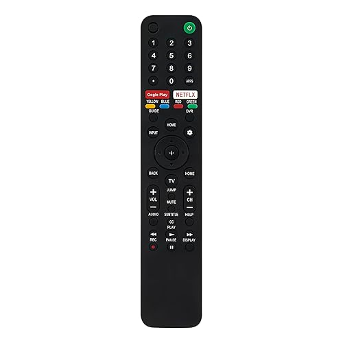 New RMF-TX500U RMF-TX600U Remote Control Replacement for Sony TV XBR/KD/XR Series X900H X800H X950G X850G 55A8H X75CH X750H KD75X9500G KD85X9500G