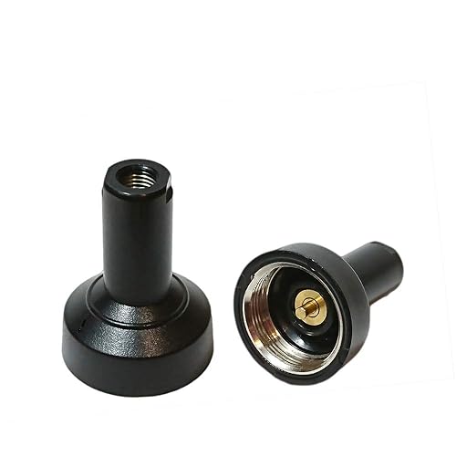 UngSung NMO to 3/8" x 24 Thread Antenna Stud Made by Copper Antenna Mount Adapter Connected for Compatible Amateur CB Antenna (1 PC)