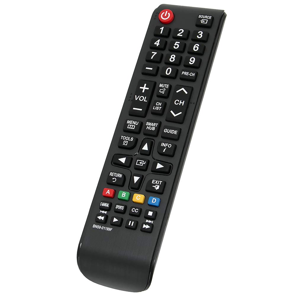 BN59-01199F Replace Universal Remote Control fit for Samsung TV LED LCD HDTV UN32J525DAFXZA UN32J4500AF UN43JU640DF UN60J6200AF UN60J620DAF