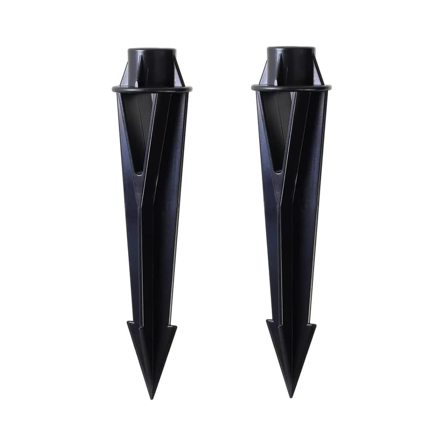 Arrownine Landscape Lighting Ground Light Spikes Stakes Replacement,1/2" NPT Female Thread for Landscape Path Lighting Landscape Spotlights Outdoor
