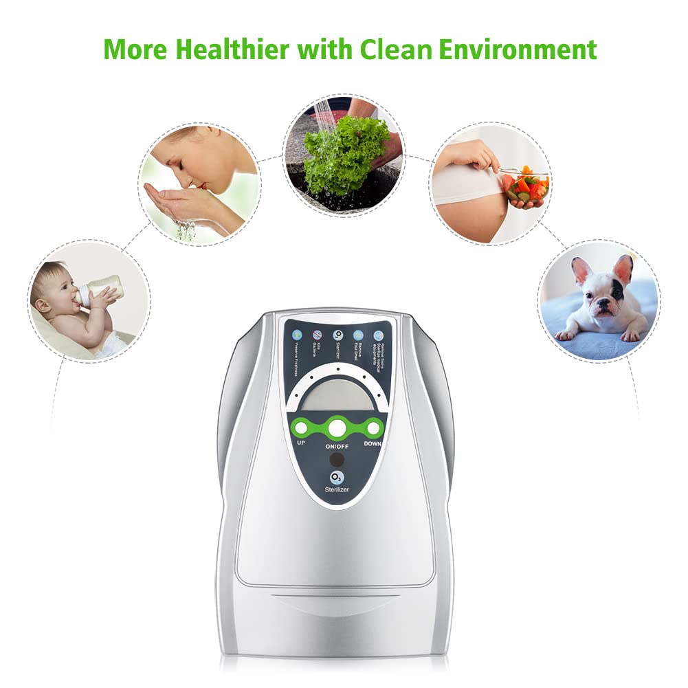 WSTA Ozone Machine Generator, Multipurpose Ozone Machine for Air, Water, Food, Home and Office Using