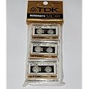 TDK D-MC60U3 Audio Microcassettes With Case - 60 MIN, 3 PK