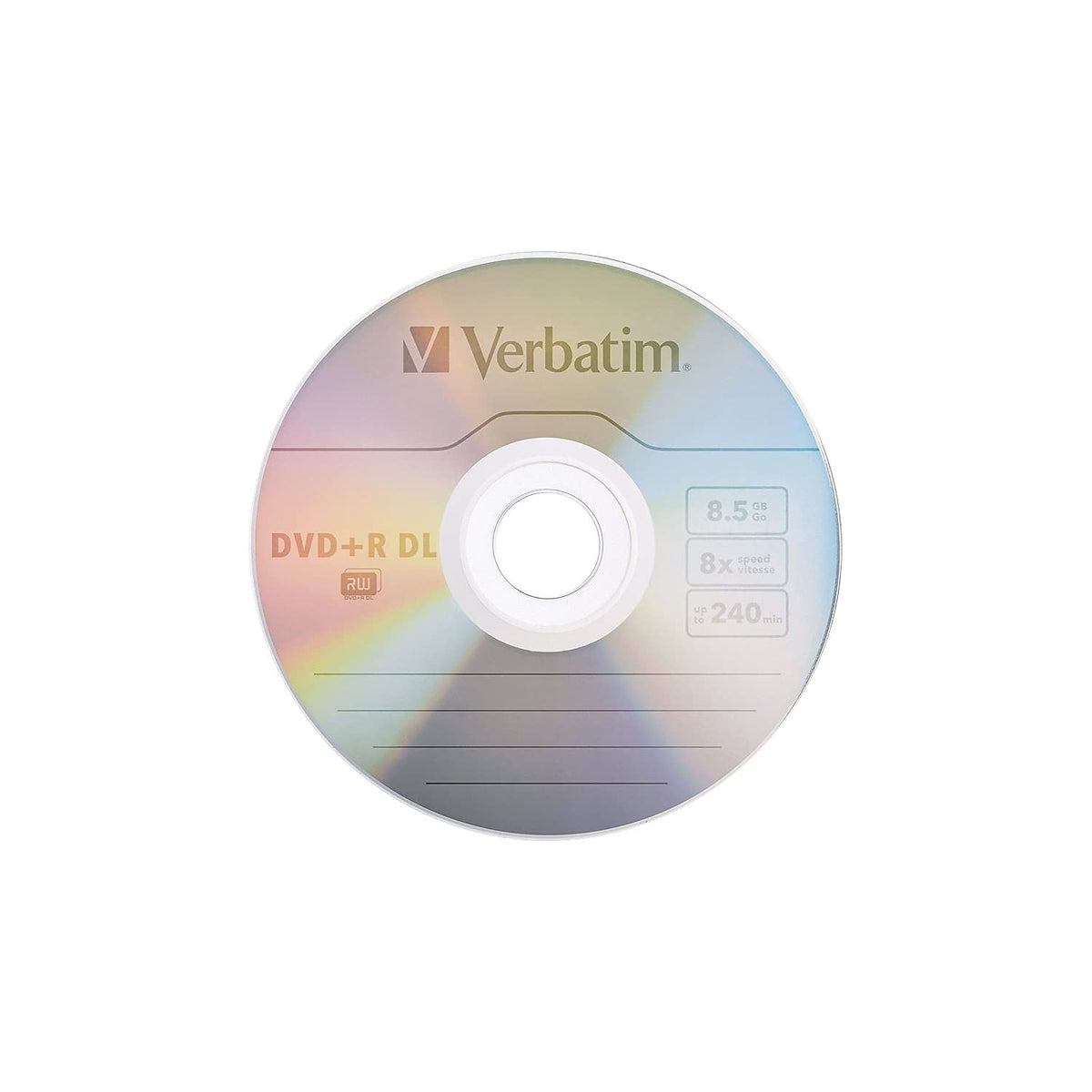 Verbatim 8.5 gigabyte DVD+R 30 pk