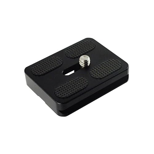 Harwerrel 50mm Quick Release Plate Fits Arca-Swiss Standard for Camera Tripod Ballhead