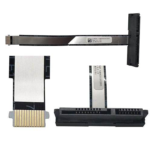 HUANMEFANG HDD Cable SATA Hard Drive Cable Replacement for Acer Nitro 7 AN715-51 Nitro 5 AN515-52 AN515-53 AN515-54 Inspiron 15 5570 5575 3583 P/N