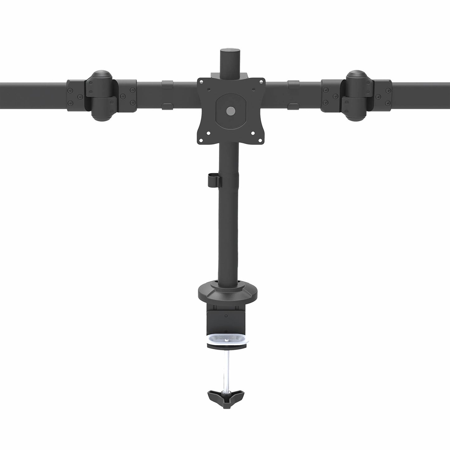 StarTech.com Desk Mount Triple Monitor Arm - Ergonomic VESA 3 Monitor Mount up to 27" - Articulating & Height Adjustable Pole Mount