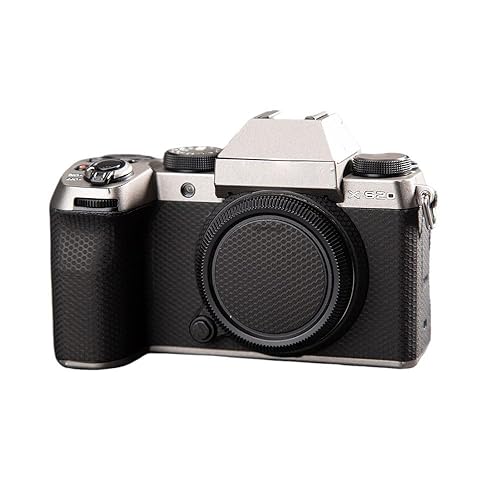 X-S20 Anti-Scratch Cover Skin Sticker Protective Sticker for Camera Body for Fujifilm X-S20 (Titanium)