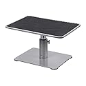 Monoprice Universal Monitor Riser Stand - Raises Monitors 4.6 to 6.5 Inches, Silver Finish - Workstream Collection