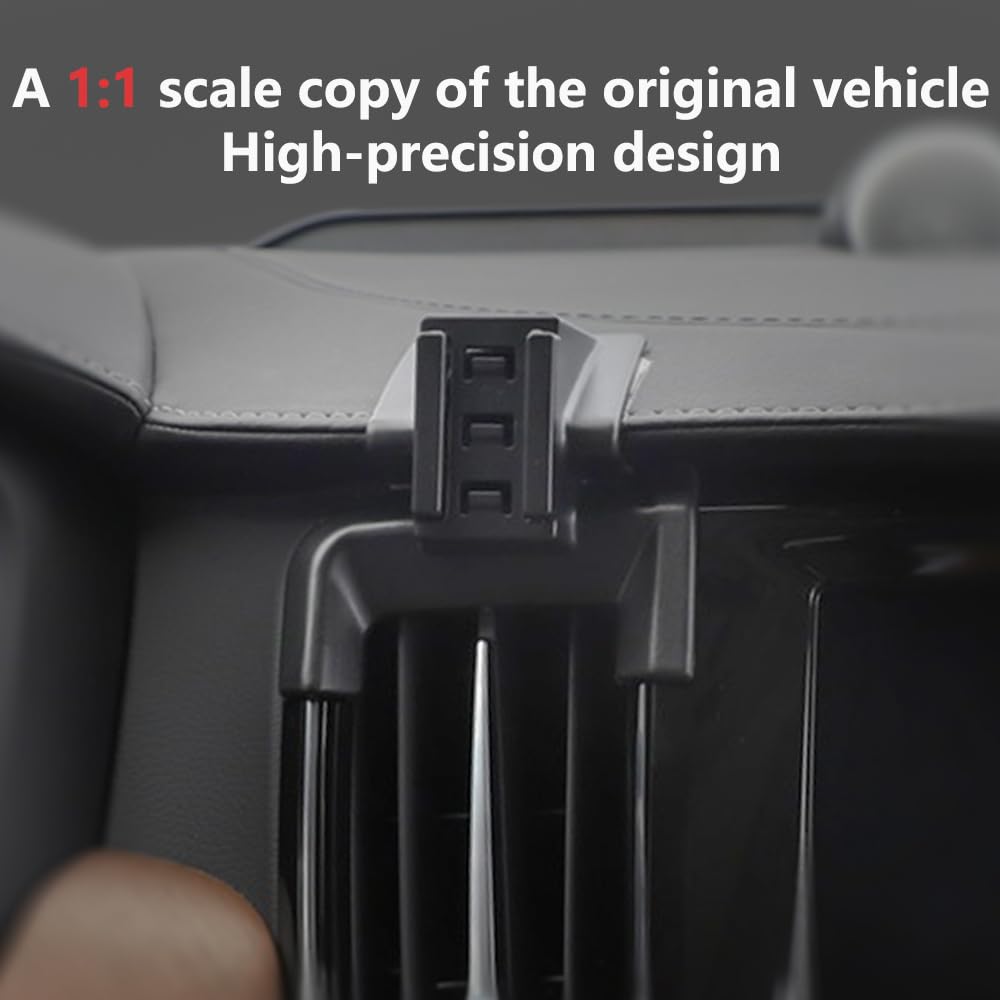 Zchan Car Phone Holder Mount for Volvo S90/V90 2017-2026 Car Accessories Car Mount 360°Rotation for Car Phone Holder Magnetic Hands Free Compatible
