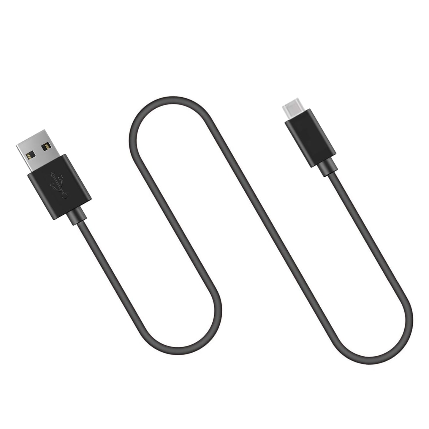 AGIPAXX Short USB Type C Cable, 10 Pack 0.5FT USB 2.0 Cables Black