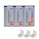 PowerTrust 3X NP-BX1 Battery for Sony NP BX1/M8 Cyber-Shot DSC-HX80 RX1 RX1R RX100 RX1RII H400 HX300 HX50V HX90V WX300 WX350 HDR-AS10 Cameras