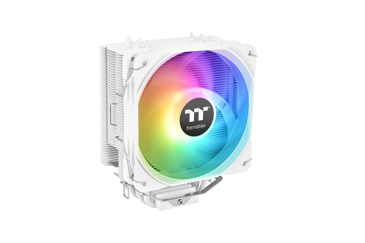 Thermaltake UX200 SE White 5V Motherboard ARGB Sync 16.8 Million Colors 15 Addressable LED Intel/AM5/AMD (LGA 1851/1700) Universal Socket Hydraulic