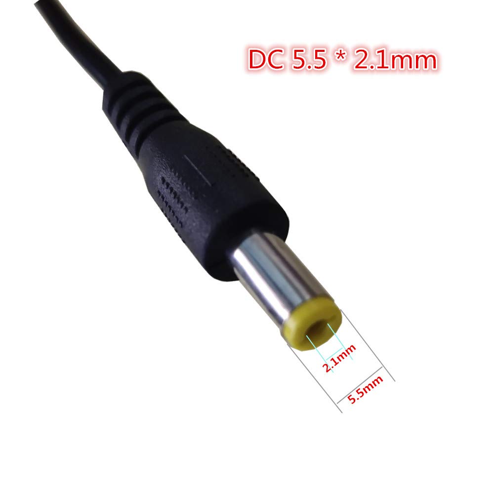 AC Power Supply for Android TV Box Original US Plug Adapter Wall Charger Cable Cord100-240V to DC 5V 2A Power Supply DC Connector Jack 5.5mm x 2.1mm
