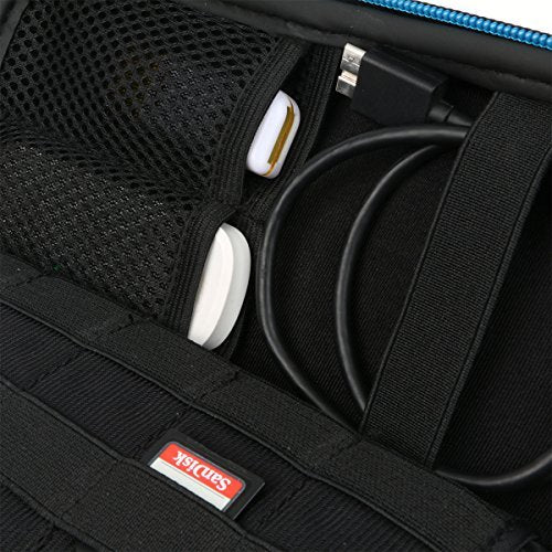 Baval Hard Carrying Case Replacement for Western Digital Seagate Expansion Toshiba Canvio My Passport Elements Portable Hard Drive Game Drive 1TB 2TB