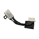 Zahara DC Power Jack Connector 450.0EZ0A.0021 Replacement for DELL INSPIRON 13 7391 P113G (CB36) (5cm)