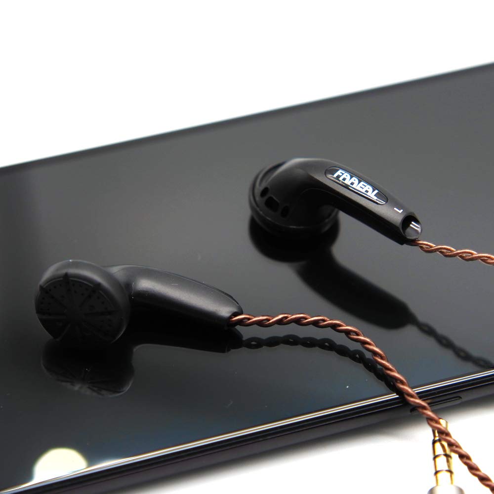 FAAEAL Headphones Iris 2.0 Without Mic Version,Wired Earphones with 3.5mm Plug,Durable Wired Ear Buds with Dynamic Crystal Clear Sound,Good Bass…