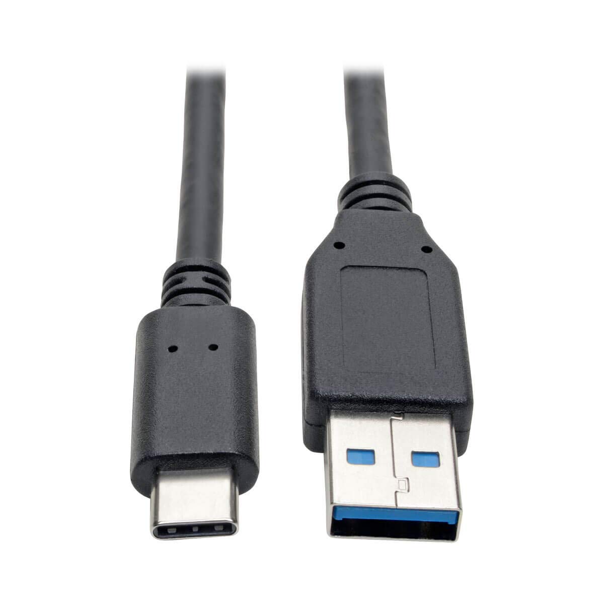 Tripp Lite USB C to USB A Cable, USB 3.1 Gen 1, Male to Male, Black, 6-ft. (U428-006)