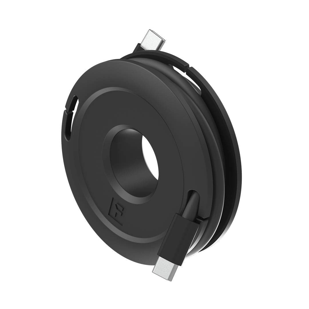 Side Winder Mini and Max Headphone, Earbud and Charging Cable Winder and Organizer Perfect for Wrapping Earbuds and Cords for Travel and Organization
