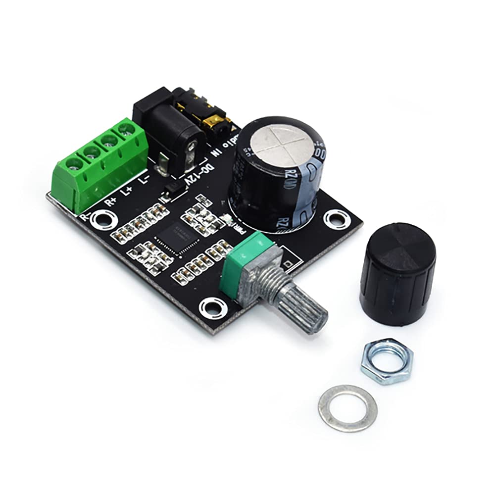 Rakstore PAM8610 2 Channel 2x15W Class D Digital Audio Stereo Amplifier Module Board DC 12V