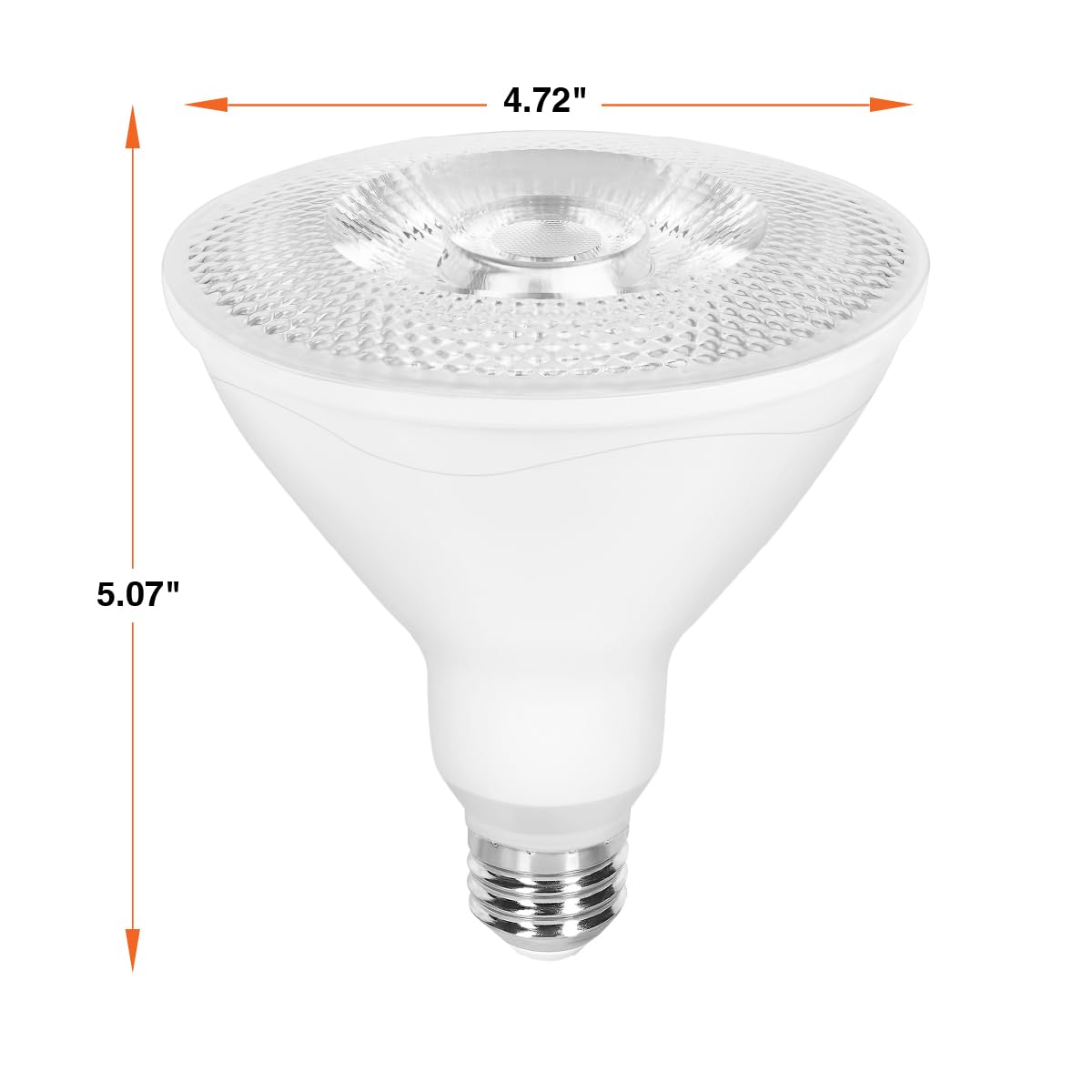 Sylvania PAR38 High Output Flood LED Light Bulb, 250W = 23W, Wet Rated, Universal Voltage, Non-Dimmable, Medum Base, 2650 Lumens, 3000K Neutral White