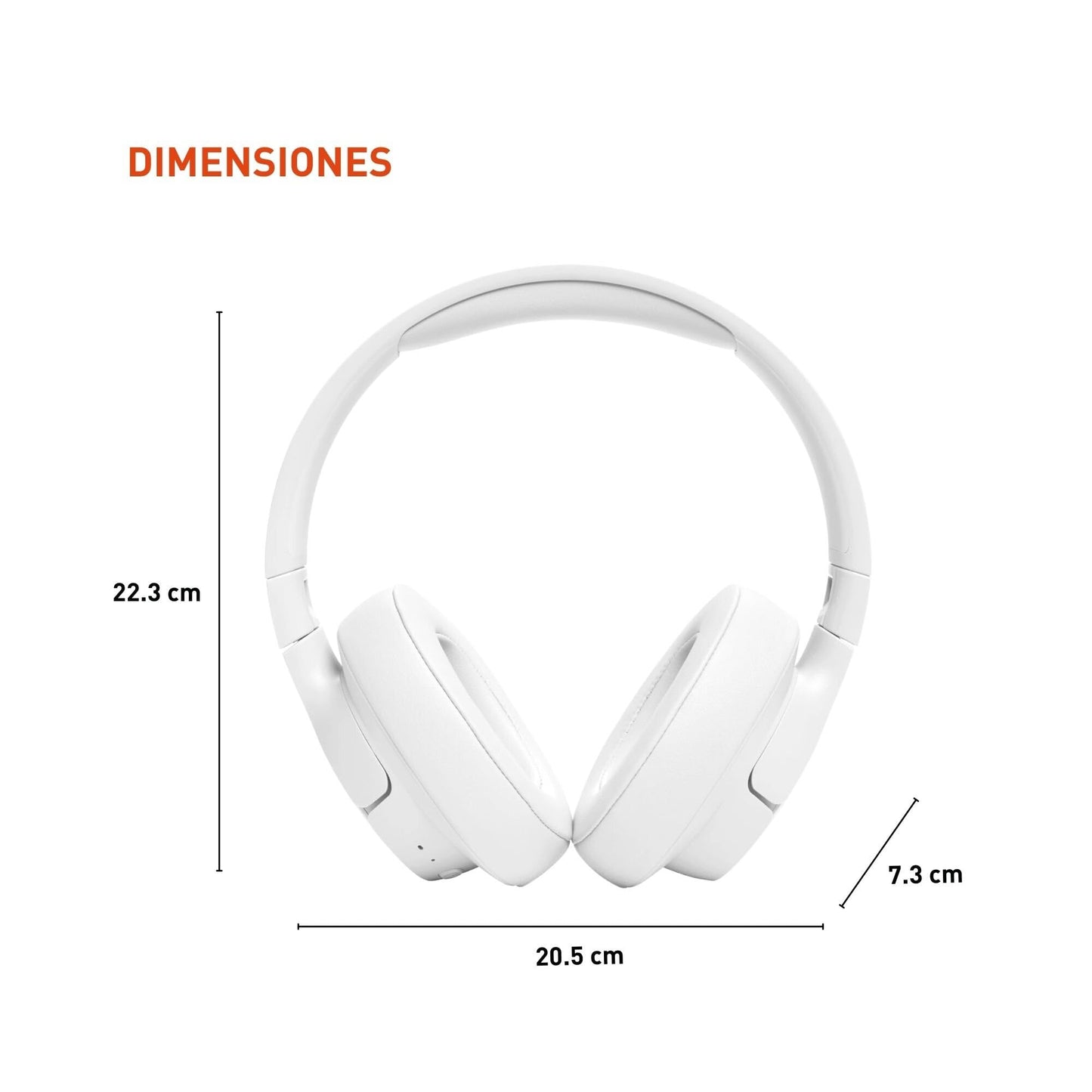 JBL Tune 720BT - Wireless Over-Ear Headphones with JBL Pure Bass Sound, Bluetooth 5.3, Up to 76H Battery Life and Speed Charge, Lightweight…