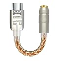 Girftu USB C to 3.5mm Sound Adapter with CX31993 MAX97220 Chip Type C Earphones Adapter DAC Cable for iPhone 15 Pro Max Plus, Galaxy S23 Ultra, S21