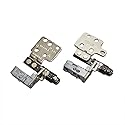 Zahara Laptop LCD Hinges Set Left + Right Scren Axis Sharft No Touch Replacement for Dell Latitude E5570 5570 Precision 15 3510 M3510 P48F