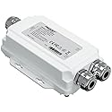 PROCET Gigabit PoE Injector 30W Outdoor IEEE802.3AT, 6KV Surge Protection, Aluminum Alloy IP67 Waterproof, Wide Temp -40? to 149? for Unifi E7, Sisco
