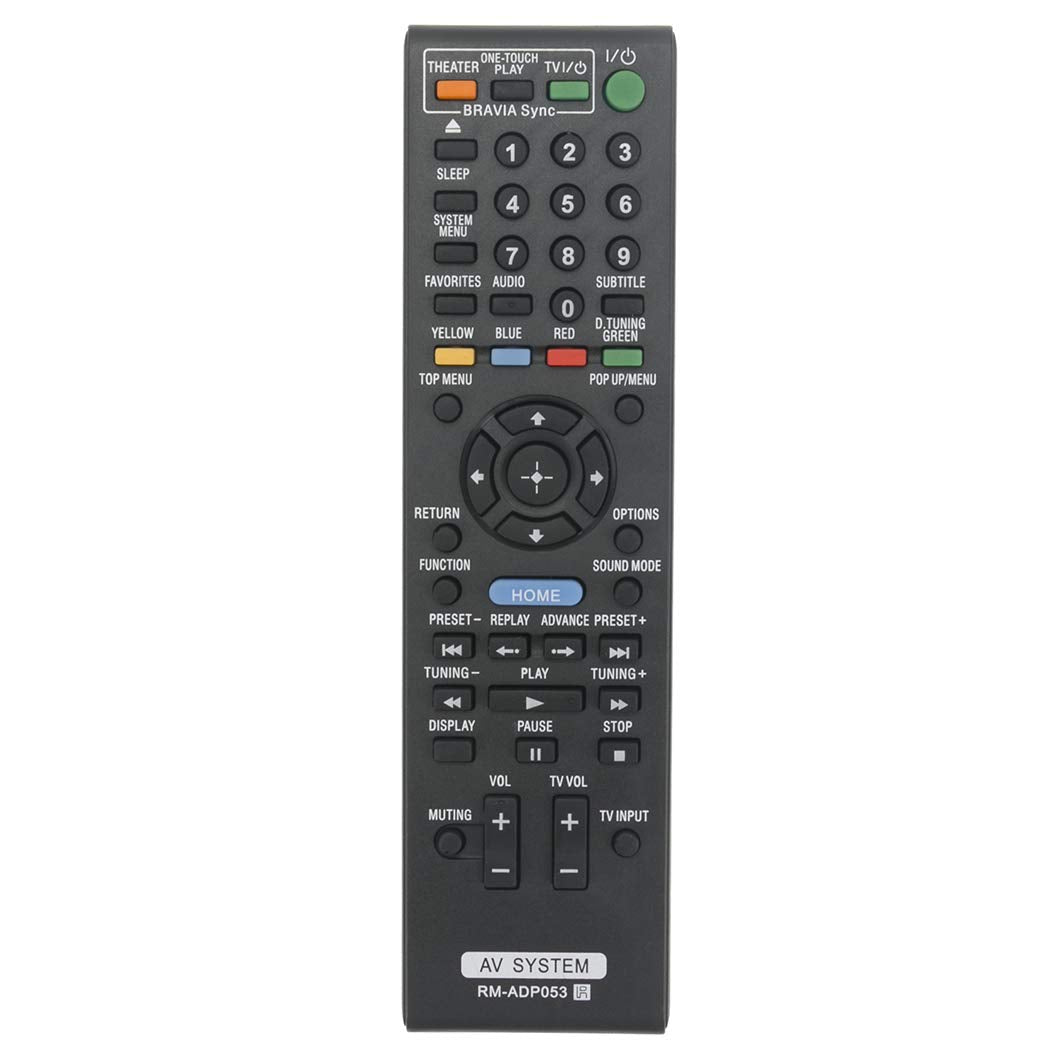 RM-ADP053 Replace Remote fit for Sony Blu-ray DVD BDV-E870 BDV-E570 BDV-E470 BDV-E370 BDV-T57 BDV-T37 BDV-E770W HBD-E770W BDV-T77 BDVE870 BDVE570