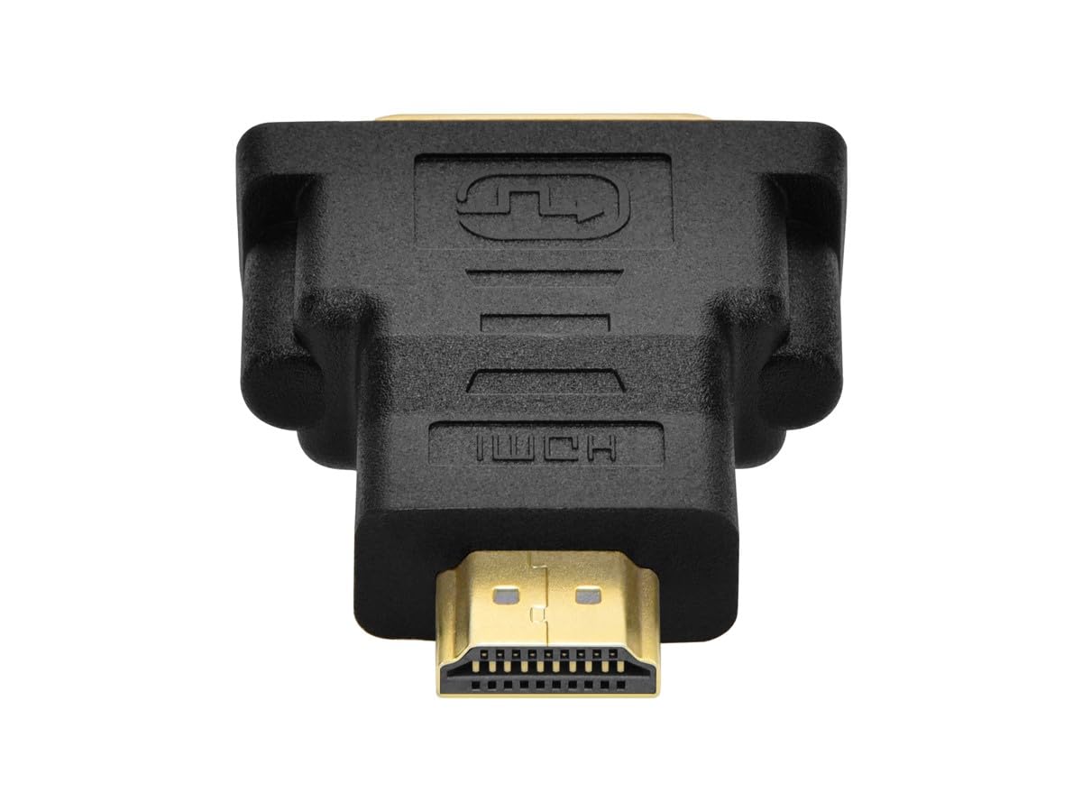 Monoprice HDMI Male to DVI-D Single Link Female Adapter - for Use with Computer's Video Card, DVD Player, Blu-ray Disc Player, Gold Plated Connectors