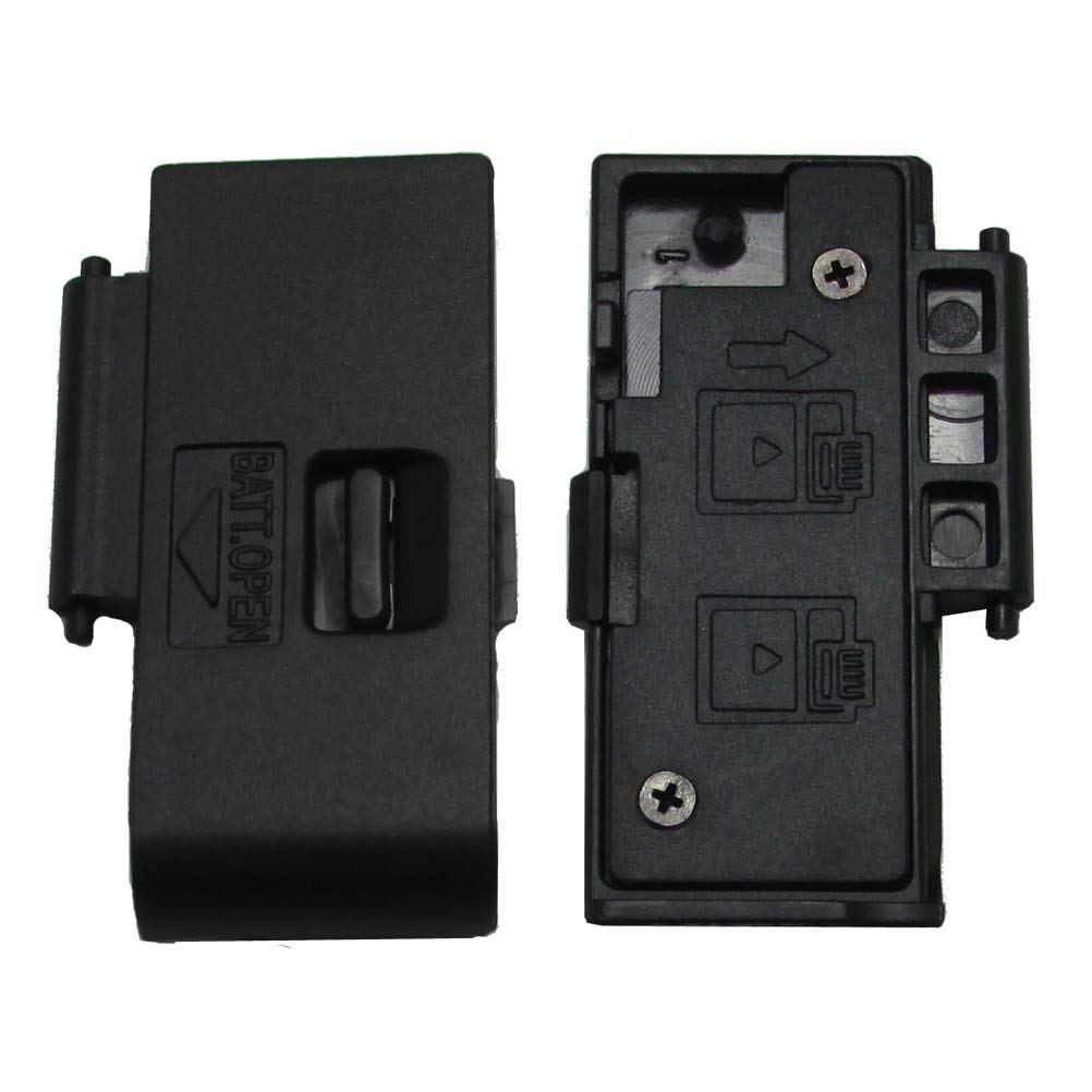 Shenligod (2PCS) Battery Door Cover Replacement Repair Lid Cap Part for Canon EOS 600D EOS Rebel T3i DSLR Digital Camera