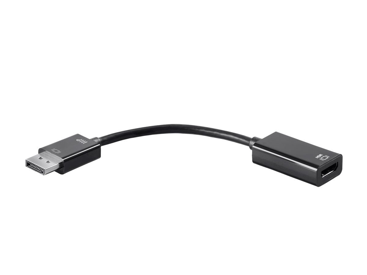 Monoprice DisplayPort 1.2a to HDMI Active Adapter - 4K@60Hz, HDR, HDCP 2.2, Compatible with DisplayPort Equipped PCs and Laptops, Including the Apple