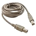 CablesOnline 6ft USB 2.0 Type-B Male to Type-B Male Hi-Speed Cable, USB2-BB06
