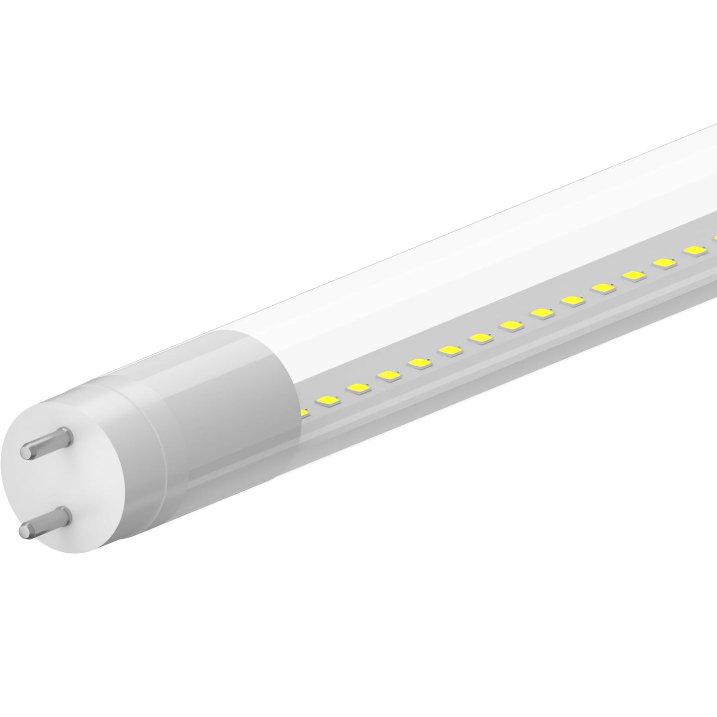BLKKAP 3 ft. T8 G13 LED, F30T8, F30T12, Type A Plug & Play, 5000K, Clear