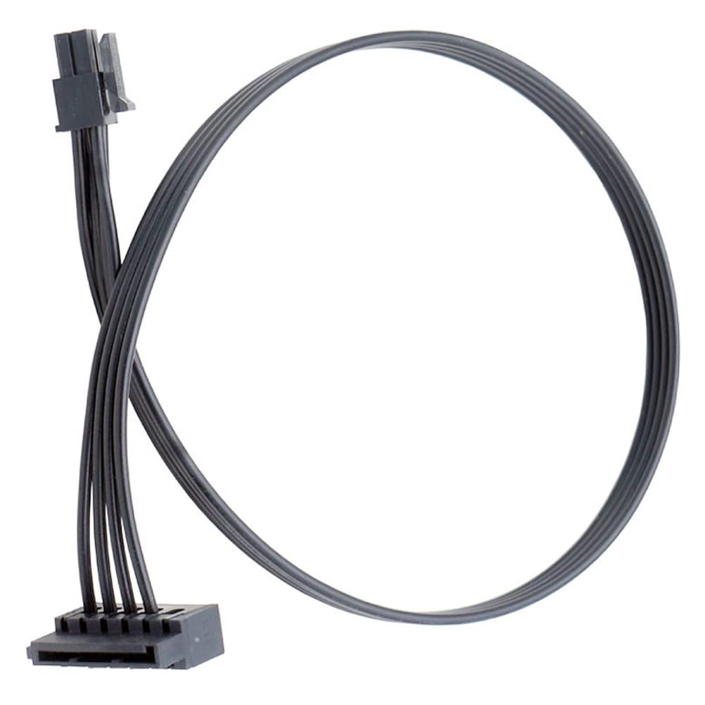 Furlet HDD SATA Power Cable SATA 15 Pin to Mini 6 Pin ATX Adapter Compatible with Dell Inspiron 3653 3650 Series,3655 3250/3252/3268 3660 3667 3668
