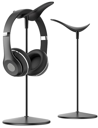 Lamicall Headphone Stand, Desktop Headset Holder - Desk Earphone Stand, for All Headsets Such as Airpods Max, HyperX Gaming Headphones, Beats, Senn