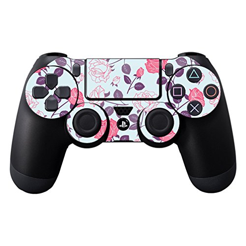 MightySkins Skin Compatible with Sony PS4 Controller - Vintage Floral | Protective, Durable, and Unique Vinyl Decal wrap Cover | Easy to Apply