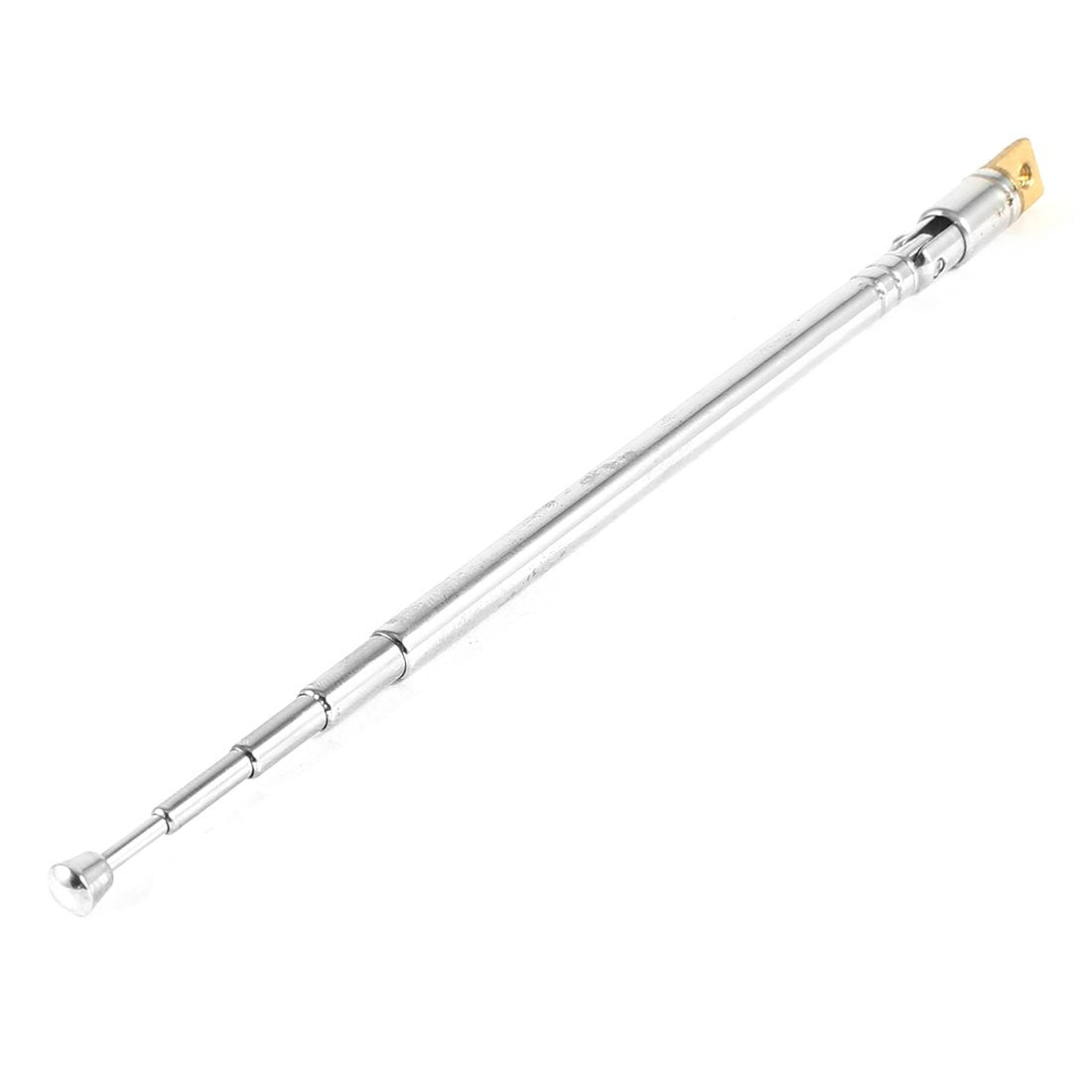 uxcell 5 Sections Telescoping Antenna, 36cm 14" Length Telescopic Universal Aerial Antenna Replacement for Portable FM Radio, TV and Other Electric