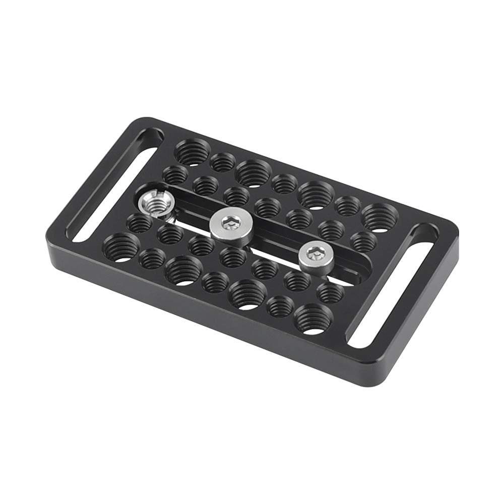 CAMVATE Multipurpose Cheese Plate with 1/4" & 3/8" Thread Screw for Camera Bracket Accessories - 2564