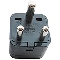 VCT VP-101 Universal USA Female to India Grounded Male International Plug Adapter