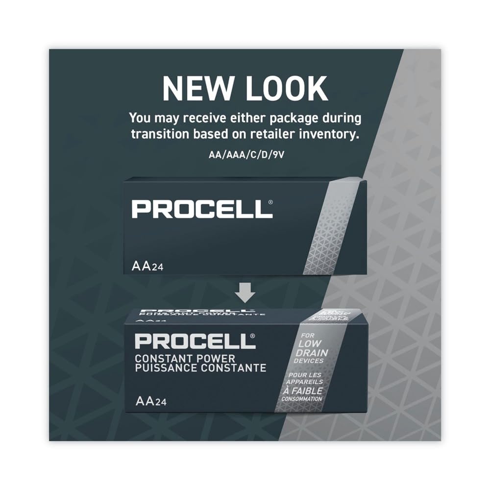 : Duracell PC1604BKD Procell Alkaline Batteries, 9V (Pack of 12) - style and color may vary