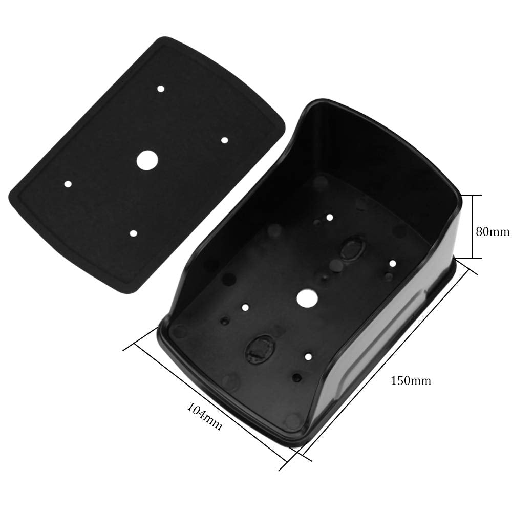 OBO HANDS 10 RFID Keychains + Waterproof Rain Cover + RFID Metal Keypad Supports 1000 Users Wiegand-26 Interface (Input/Output)