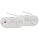 Seco-Larm DP-T100-2Q ENFORCER Wireless Intercom Starter Kit, Range Up to 1000ft (300m), 4 Selectable Channels, Connect Up to 16 Wireless Intercoms