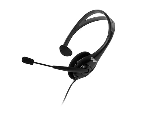 Williams Sound MIC 044 Noise-Cancelling Headset Microphone, Use with IC-2 interpreter console, PPA T27 transmitter and PFM T36 transmitter, 3.5 mm