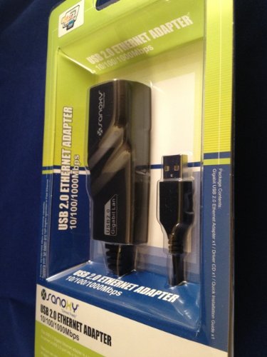 SANOXY® New USB to Gigabit EN NIC Network Adapter USB Ethernet LAN 10/100/ 1000Mbp for Windows 7 Linux and MAC OS X (USB 2.0)
