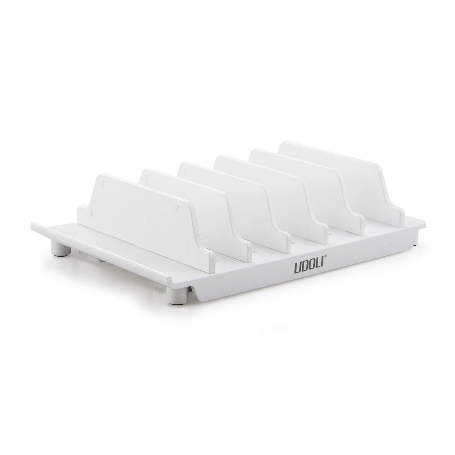 UDOLI Adjustable Universal Cell Phone Dock Stand Holder, Tablet Organizer Multi Device Desktop Stand for iPhone Samsung Galaxy Google Nexus Kindle