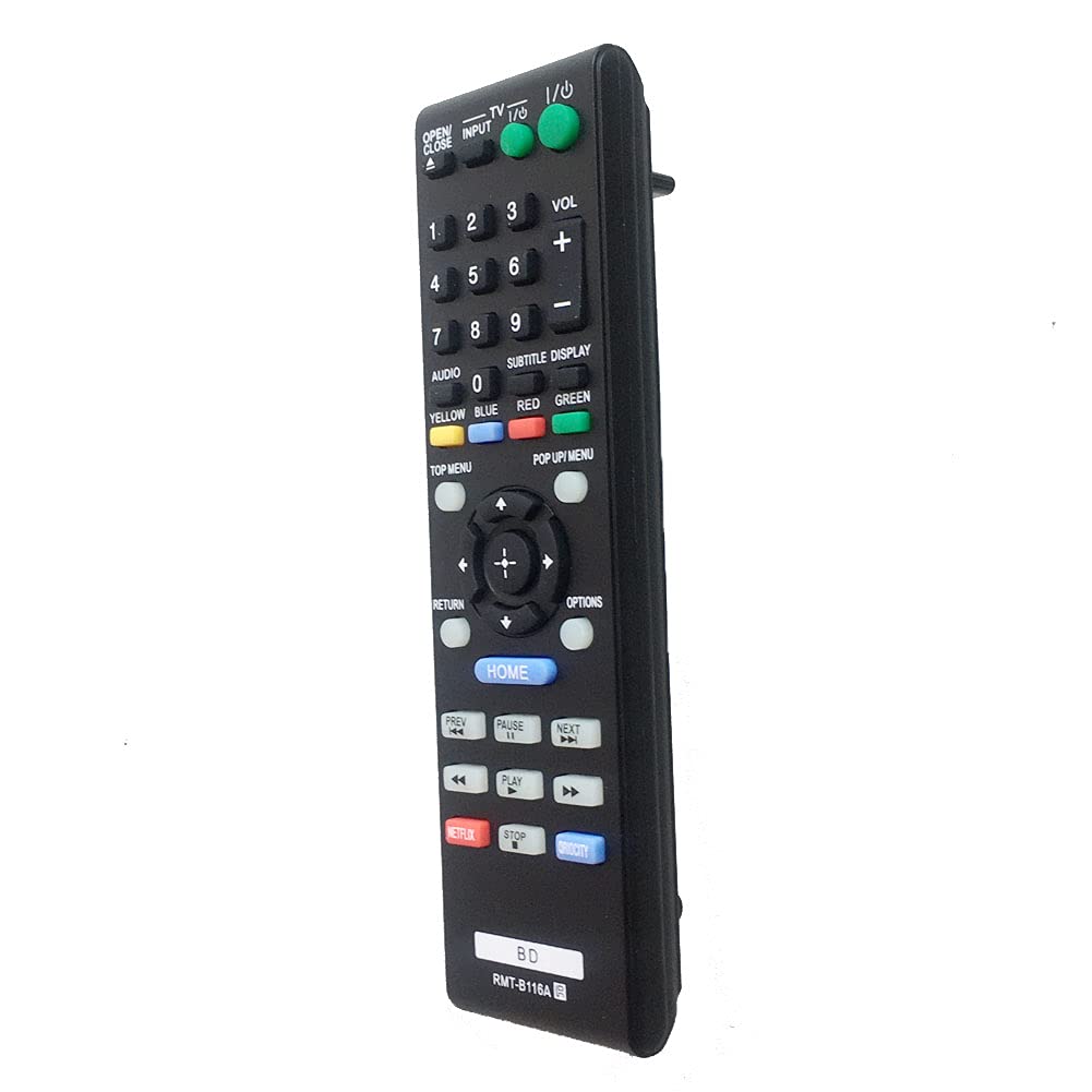 Replacement RMT-B116A BD Remote Control for Sony BDP-BX38 BDP-BX58 BDP-S380