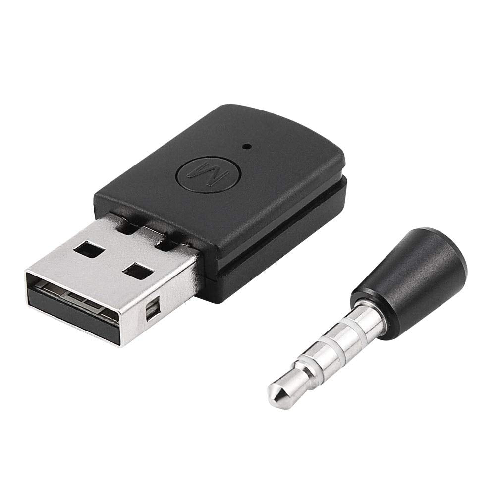 Bluetooth Dongle Adapter for Sony PS4,Mini USB Bluetooth4.0 Receiver Receiver and Transmitter with 10M Transmission Range and Stable Performance