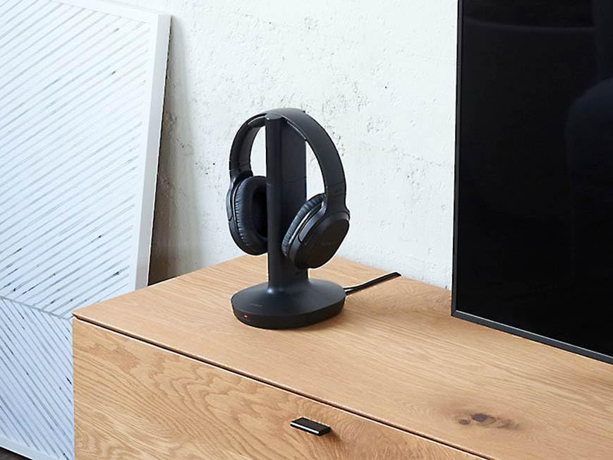 Sony WH-RF400 RF400 Wireless Home Theater Headphones (Renewed)